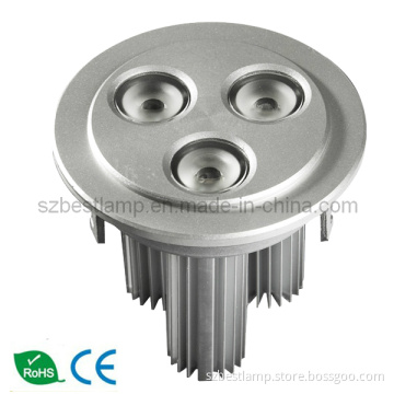 LED Downlights (3x3w CREE LED)